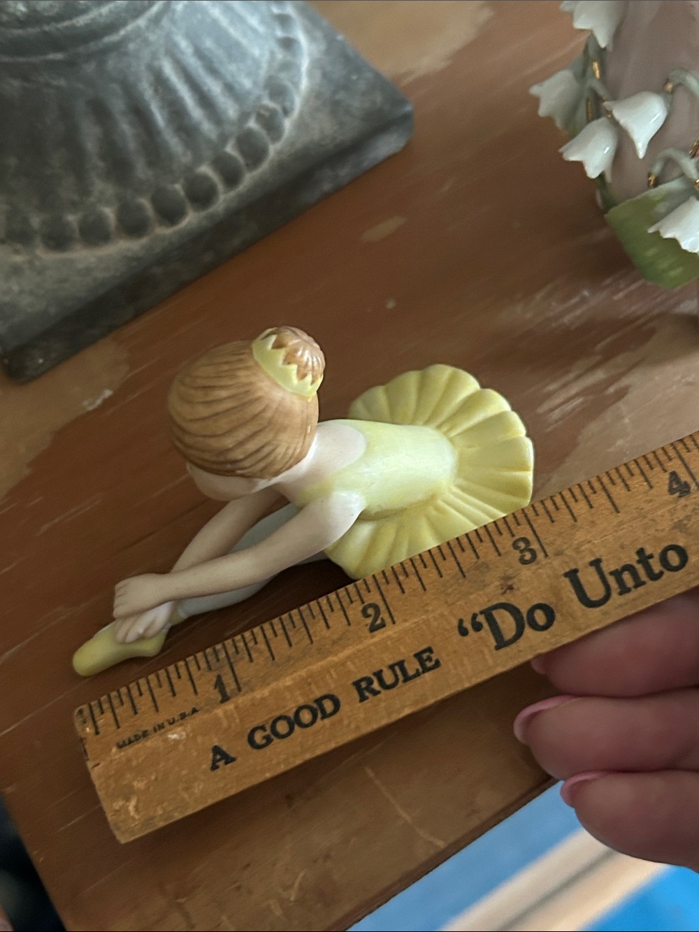 Vintage HOLLY HOBBIE Porcelain Ballerina Figurine - Picture 7 of 8